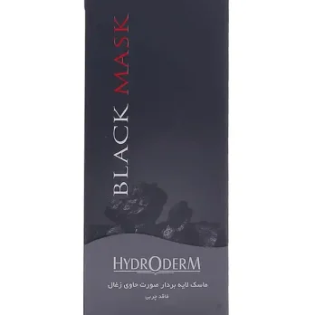 ماسک لایه بردار هیدرودرم مدل Black حجم 60 میلی لیتر